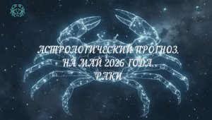 РАК ГОРОСКОП МАЙ 2026. Полный гороскоп. Любовь, друзья и два полнолуния | ВизуаЛ by DOStudio