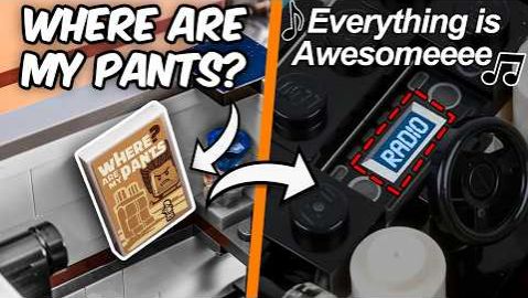 24 мелких детали, которые вы упустили в фильме «Лего. Фильм»!