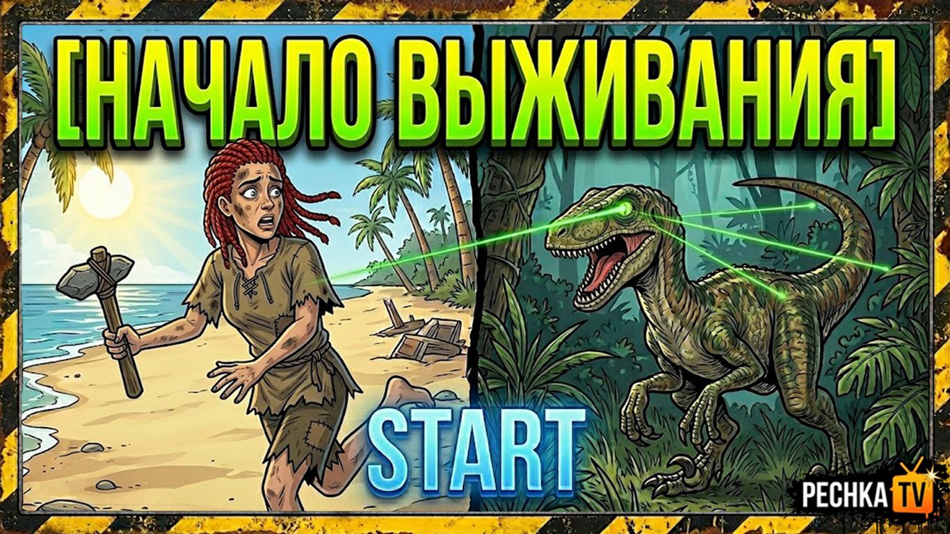 ВЫЖИВАНИЕ НОВИЧКА БЕЗ ДОНАТА В Jurassic Survival! СОЗДАНИЕ ПЕРСОНАЖА И НАЧАЛО ВЫЖИВАНИЯ | PECHKA TV