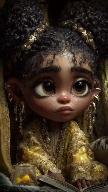 девочка перед сном 
#ии
#колыбельная
#арты
#мульты