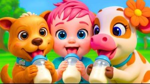 Детское лото | Песенка про коровью тележку на колесиках | Песенка про автобус на колесиках