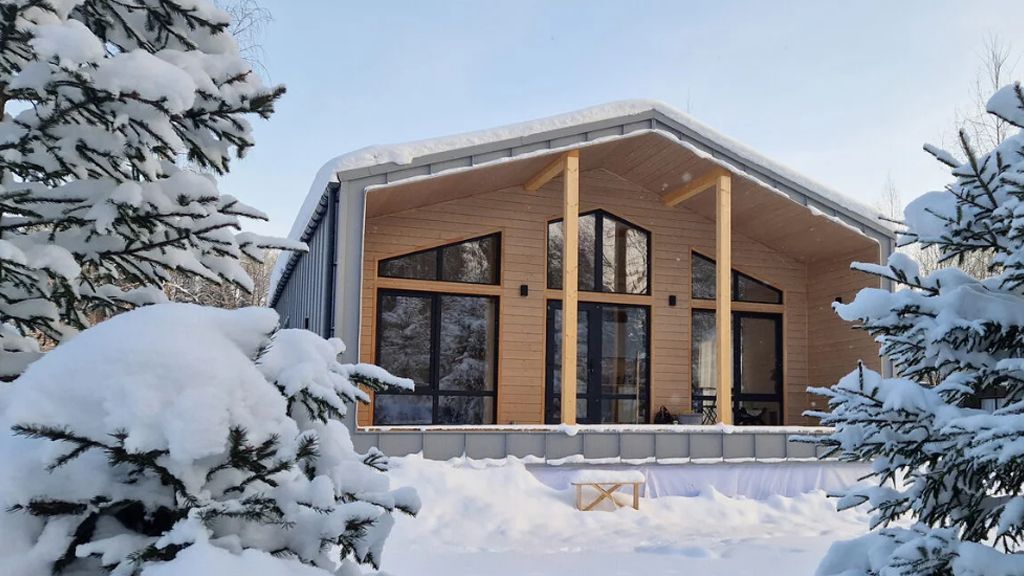 Обзор дома Барн-85  от компании фабрикдом.