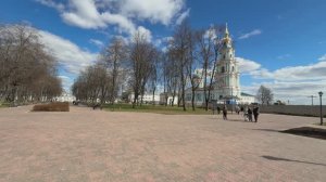 Прогулка вдоль набережной Кострома
