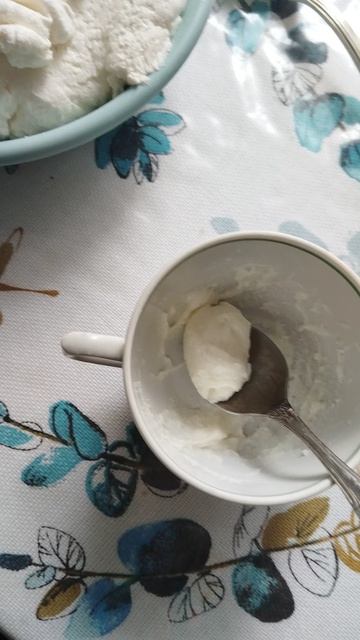 творог от кефирного гриба. что получилось