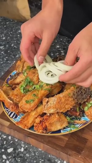 Жареный сазан в казане 🐟