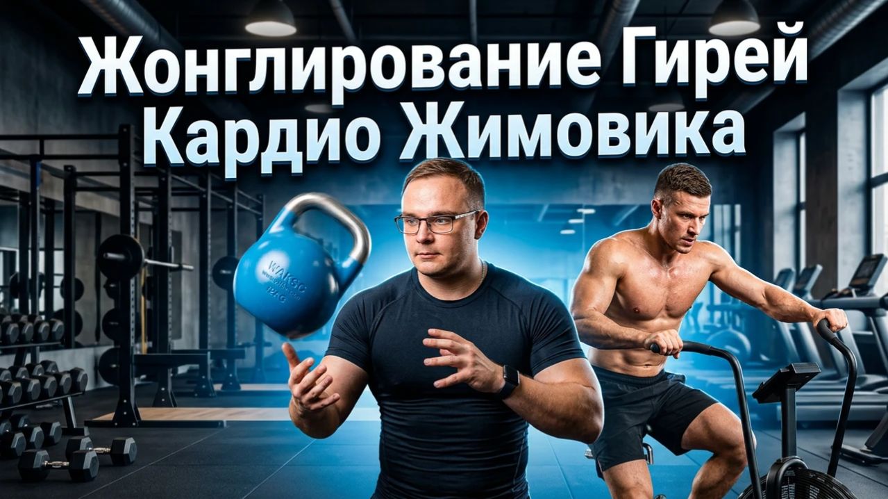 КАРДИО с ГИРЕЙ | Гиревое жонглирование