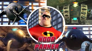 The Incredibles - Все Боссы + Концовка.
