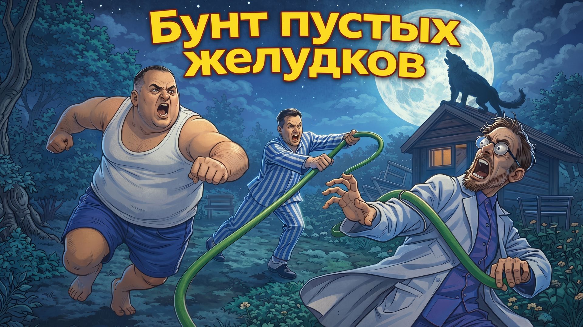 Бунт пустых желудков - Юмористический аудиорассказ