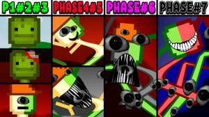 INCREDIBOX SPRUNKI: ВСЕ ФАЗЫ НОВОГО ОС MELON! 🍉✨ ОТ 1 ДО 7! 🚀🌀