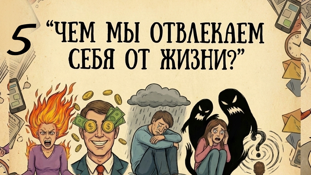 Чем мы отвлекаем себя от жизни 5