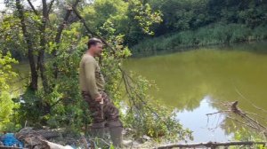 СТАРОЕ МЕСТО НЕ ПОДВЕЛО С РЫБАЛКОЙ. КРУПНАЯ ПЛОТВА  Рыбалка на поплавок.