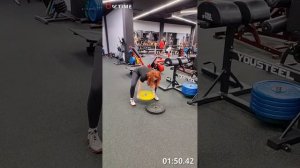 Анна Каменцева, ТФ Куркино, тренер, 55 повторений, вторая попытка