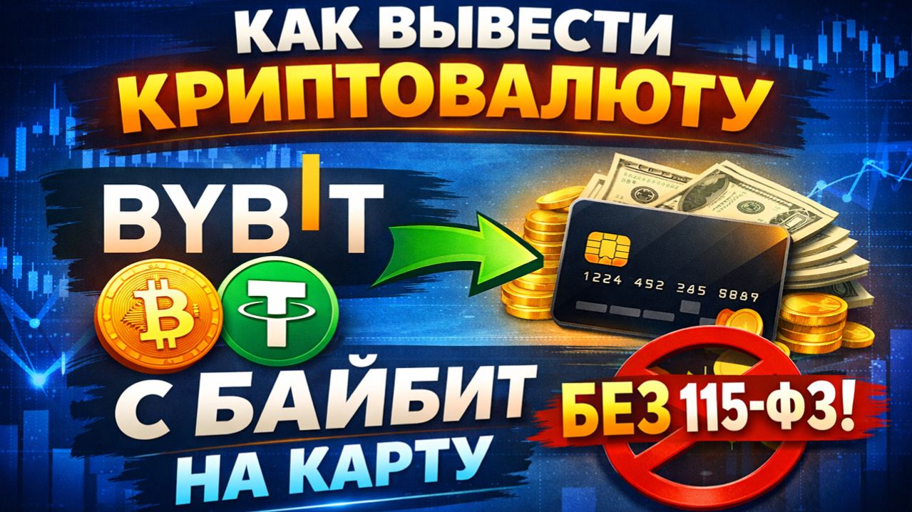 как вывести криптовалюту с Bybit байбит на карту 2026