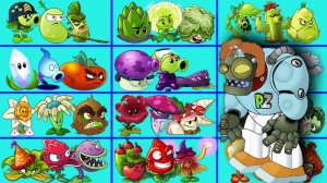 Plants VS Zombies-2 Fusion РАСТЕНИЯ ПРОТИВ ЗОМБИ Grafted mod Hybrid pvz ПВЗ МОД Битва прохождение