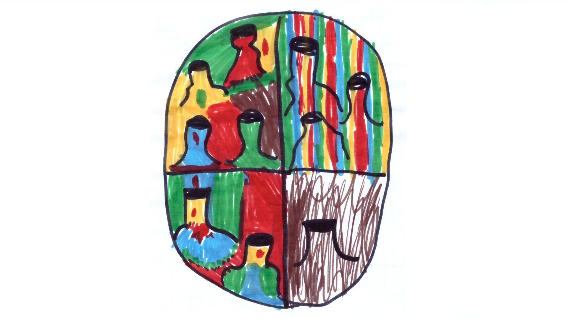 Арина в самолёте из Калининграда рисует Луну для своего лунохода