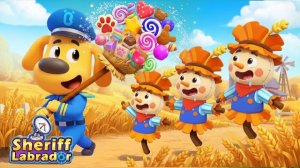 🍿🌈Страшила | Полезные привычки | Патрульные миссии | Мультфильм | Шериф Лабрадор