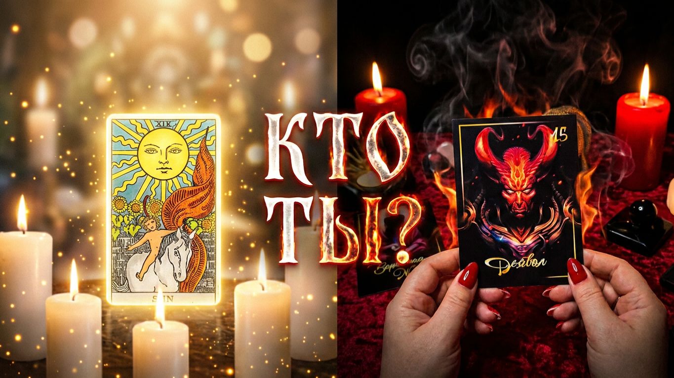 💯 ТВОЯ ТАЙНАЯ СИЛА  , СВЕТ И ТЕНЬ . ЧТО СКРЫТО ВНУТРИ ТЕБЯ ? КТО ТЫ ? ☝️