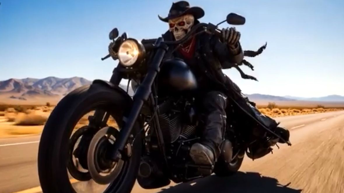 I RIDE TO BURN Outlaw Biker Rock