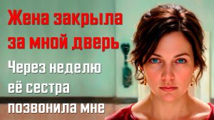 Истории мести - Жена закрыла за мной дверь, но уже через неделю её сестра позвонила мне