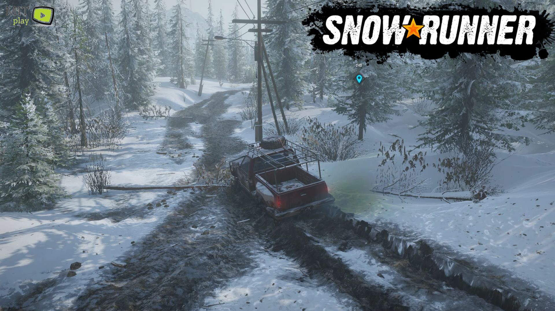 Chevrolet CK1500 - Исследуем карту | Snowrunner | Logitech G29