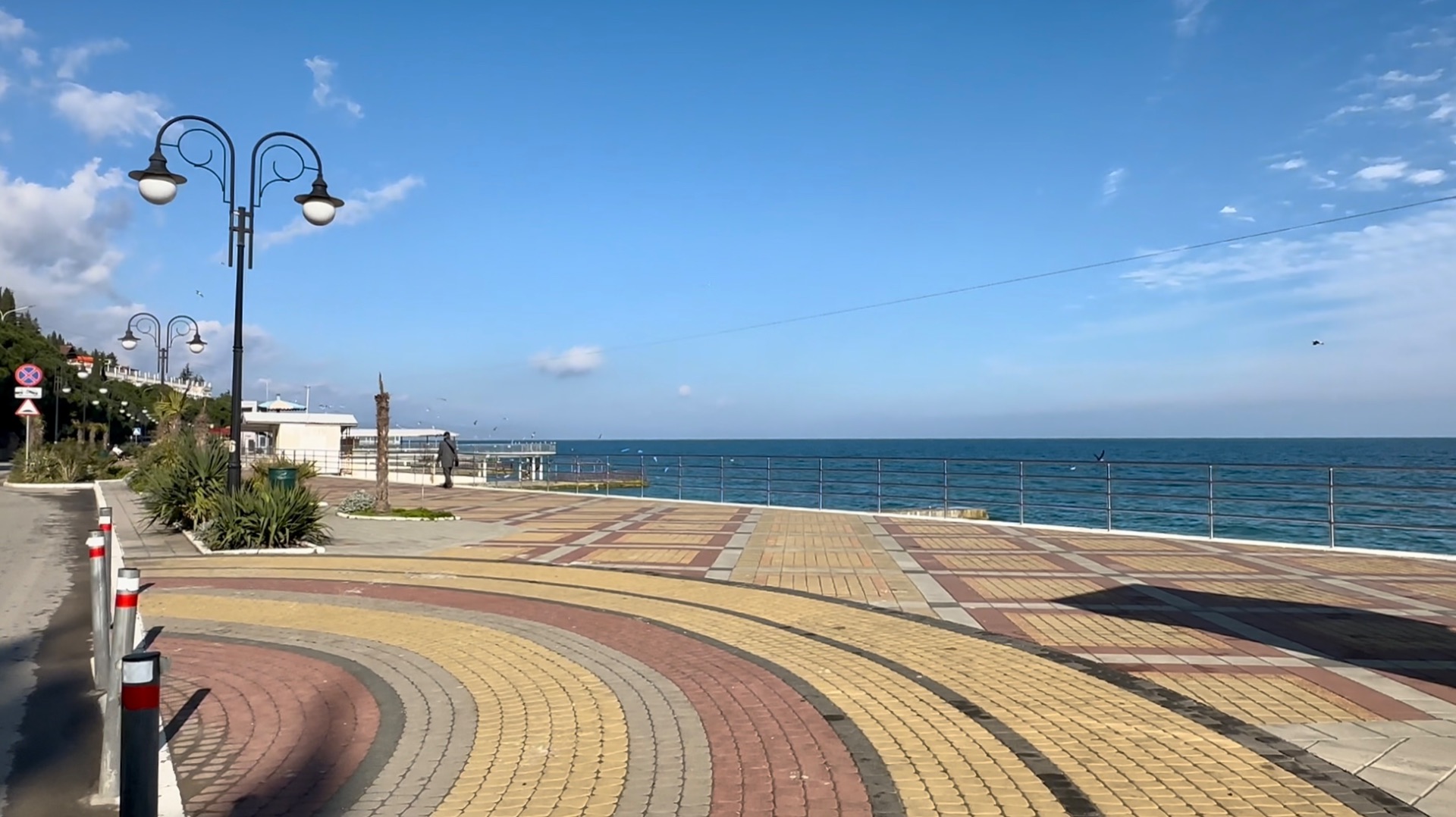 Лучшая набережная Крыма Профессорский уголок  Алушта март 2026