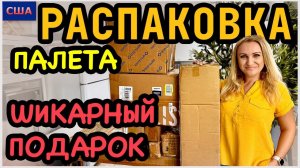 Шикарный подарок в новый домРаспаковка огромного палета. Amazon. Товары для дома. США. Флорида
