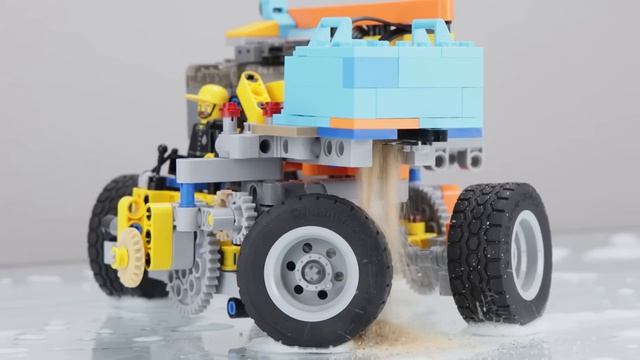 13. Lego Vehicles vs Slopes _ Glass and Obstacles