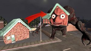 Монстр в доме дедушки замаскировался под обычный дом в деревне с привидениями
