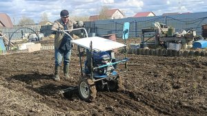 Самодельная борона для мотоблока из подручных средств