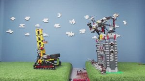 01. Lego Machines Breaking Walls!