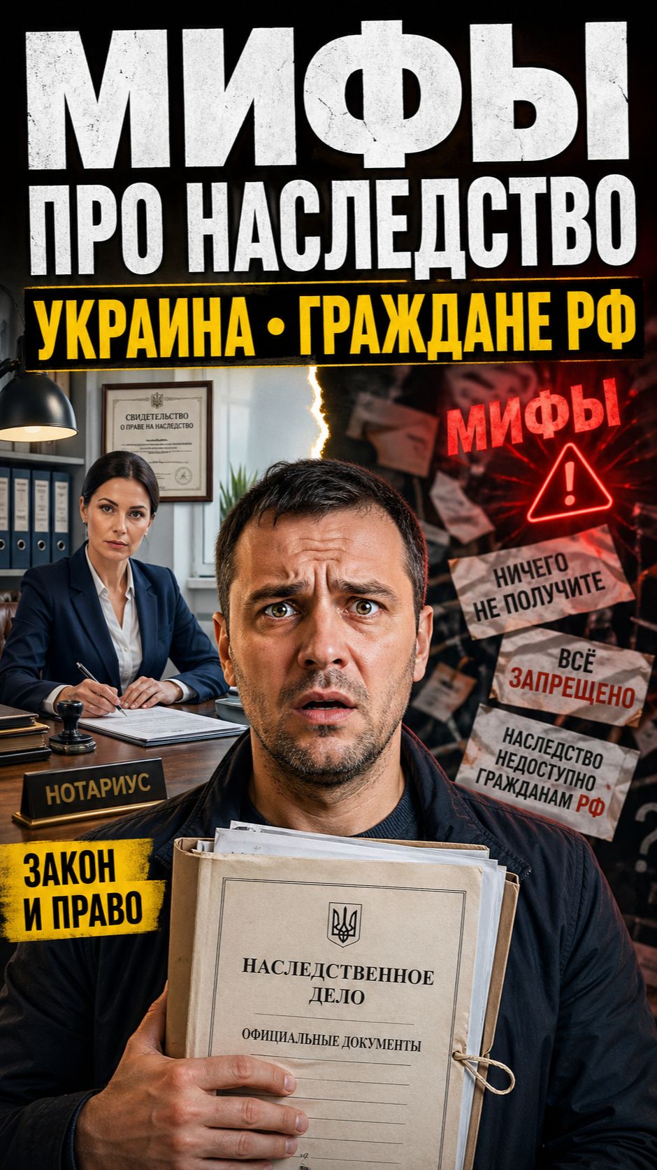 Мифы про наследство в Украине для граждан России