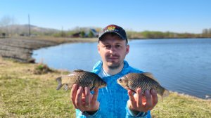 Рыбалка на карася, открытие сезона. Рыбалка на фидер и обычную донку. Весна 2026 #fishing #рыбалка