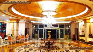 Отдых в Турции. Обзор холла в Crystal Palace 5* в Сиде: роскошь, элегантность и турецкий колорит