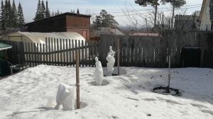 Дача в апреле