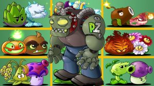 Plants VS Zombies-2 Fusion РАСТЕНИЯ ПРОТИВ ЗОМБИ Grafted mod Hybrid pvz ПВЗ МОД Битва прохождение