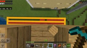 Я начинаю делать свою секретную комнату в Майнкрафте