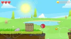 Красный шарик. Red Ball . Красный шар и черноквадратные разбойники в зеленой долине. для детей. ч  5