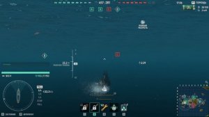 Подводная лодка Тихий охотник Мир кораблей эпические морские сражения онлайн случайный бой