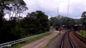 Австралия жд каб #1-4 - От Сиднейского вокзала до Ньюкасла за 20 минут. Таймлапс