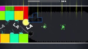 Geometry dash постройка уровня ДЕНЬ 6 первый кто попал в уровень МОЯ КРОВЬ