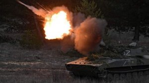 Расчеты САУ 2С1 «Гвоздика» уничтожили блиндажи ВСУ в Запорожской области