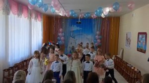 Танец и песня _Что такое детский сад_, Выпускной.Подготовительная группа