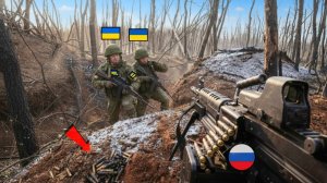 Снято на GoPro; близкая встреча, которую не ожидало украинское командование