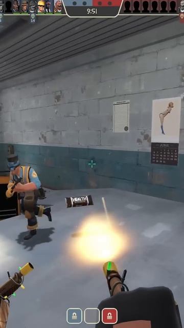 Пулеметчик - Снайпер #shorts #teamfortress2 #tf2 #ader #тф2