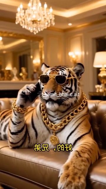 Рыжий кот и динозаврики