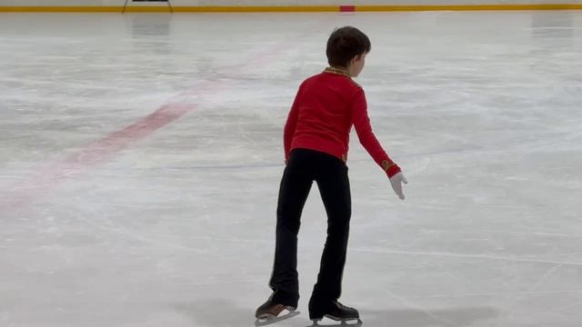 1 место в Кузнецке, фигурное катание, мое выступление 25 апреля 2026