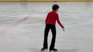 1 место в Кузнецке, фигурное катание, мое выступление 25 апреля 2026