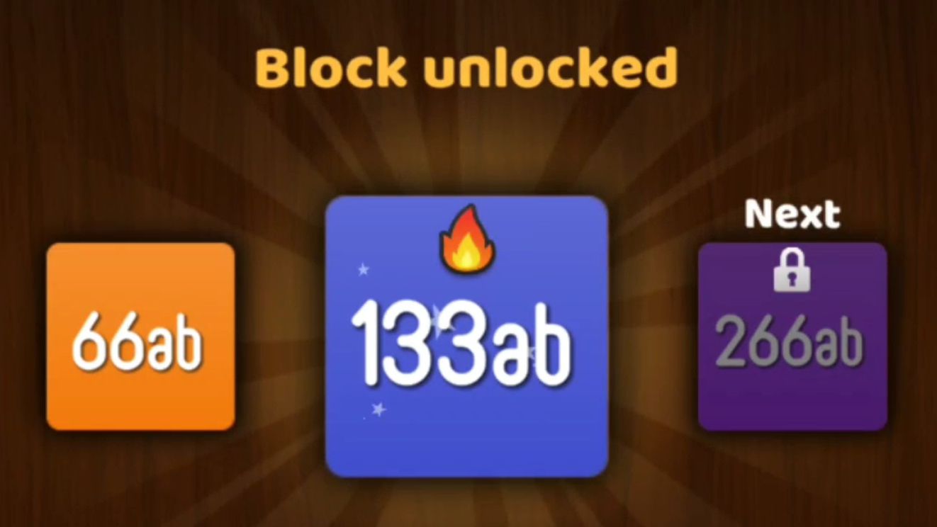 NumBlocks (33ab → 66ab → 133ab)