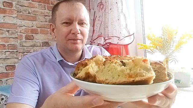 КЕКС В АЭРОГРИЛЕ С ИЗЮМОМ И КУРАГОЙ