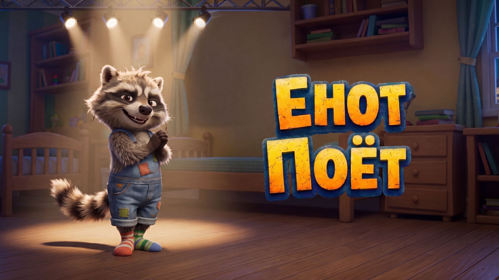 Енот поёт!